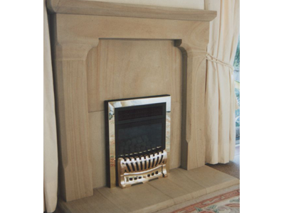 Carnforth sandstone fireplace
