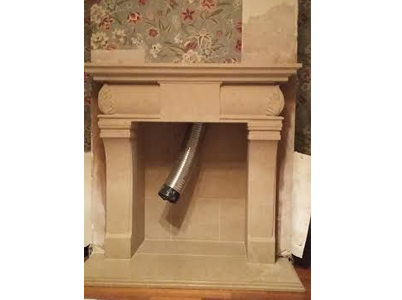 French style stone fireplaces